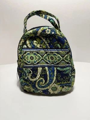 Vera Bradley Lunch Bag Rhythm Blues Insulated Lunchbox Green Blue Floral - Image 1 of 4
