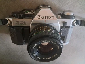 CANON AE1 PROGRAM AVEC CANON NEW FD 50MM 1: 1.8. - Imagen 1 de 9