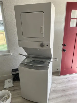 Stacked Washer/dryer Combo Unit - Practically New  - Image 1 of 2