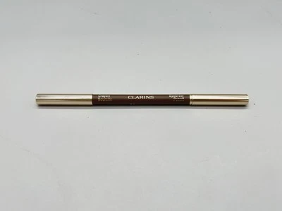 CLARINS EYEBROW PENCIL LONG-WEARING BOLD - 01 DARK BROWN - 1.1 G/0.04 OZ - Image 1 of 2