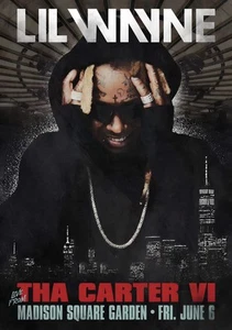 LIL WAYNE Tha Carter VI 2025 Tour NEW YORK Madison Square Garden Poster - Picture 1 of 5