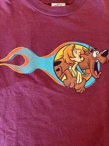 VTG 1997 Scooby Doo & Shaggy “Racing Team” Tee Shirt ~ Limited, 90s ~ Size M - Picture 1 of 10