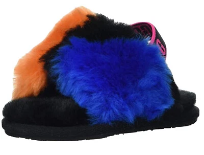 Ugg Fluff Yeah Fiesta Spots Bebé Niña Sandalia Infantil Cuna Zapatos Deslizables Foto 1 de 4