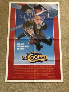 vintage 27x41 pursuit of db cooper One Sheet movie poster Robert Duvall Treat - Picture 1 of 7