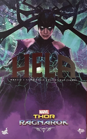 IN USA! HOT TOYS 1/6 Marvel Thor Ragnarok Hela Movie Figure MMS449 MIB Shipper Cover