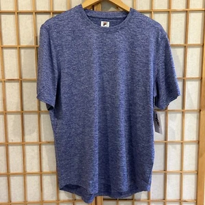 New Fila Sport Pickleball Mens Short Sleeve Crew Neck Tee Shirt Size Medium Blue - Picture 1 of 3