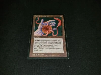 MTG 1x Revised rare artifact HP Italian FBB Nevinyrral's Disk - ships w/ trackin - Image 1 of 2