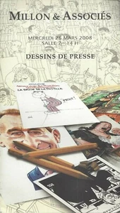DESSINS DE PRESSE CATALOGUE VENTE MILLON 26/03/2008 - Bild 1 von 3