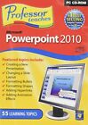 Professor Teaches Microsoft PowerPoint 2010 (PC) PC Fast Free UK Postage