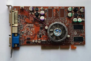 Abit ATi Radeon 9600SE 128MB AGP VGA Card - Test OK! - Picture 1 of 4