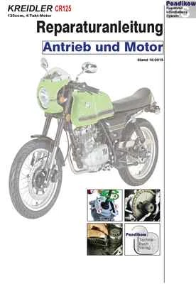 Reparaturanleitung RIS Kreidler CR 125 Antrieb und Motor - Bild 1 von 4