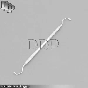 Back-Action Plugger 11/12 Amalgam Kondensator 1,5 mm/2 mm zahnärztliche Instrumente - Bild 1 von 3