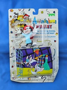 Vintage Animaniacs Wakko Figur mit Pinky & The Brain Geldbörse 1995 Neu in Pkg - Bild 1 von 10