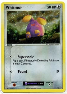 Whismur 019 Pokemon TCG EX Deck Tin Nintendo Black Star Promo Cosmos Holo - Picture 1 of 3