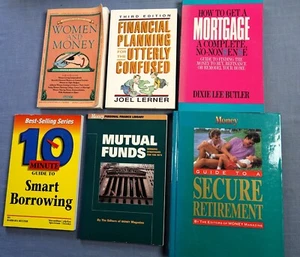 6 BOOKS: PERSONAL FINANCE 5 SC & 1 HC, ALL VG CONDITION - Picture 1 of 3