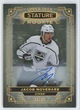 2022-23 Upper Deck Stature Photo Variant Jacob Moverare Rookie Auto 19/49 Kings