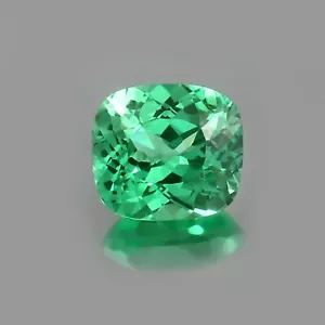 AAA Natural Impecable Ceilán Zafiro Verde Suelto Cojín Corte Piedra Preciosa 10x9MM - Imagen 1 de 4