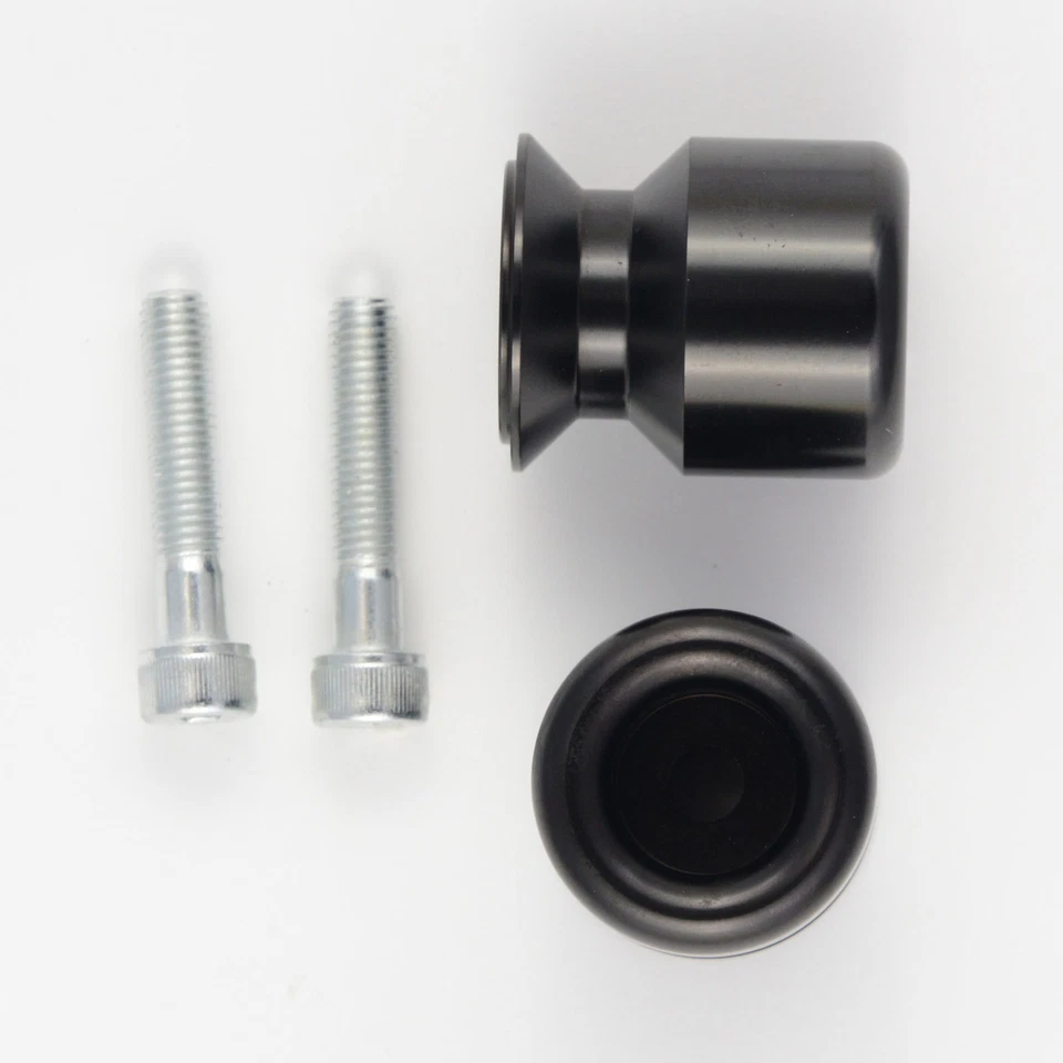 A-PRO Alzamoto Nottolini Tamponi Paratelaio Supporti Cavalletto Moto Vite M 8 Nero