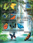 SAINT KITTS 2013 - BUTTERFLIES OF THE CARIBBEAN - SHEET OF 10 STAMPS - MNH