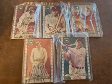 1994 Babe Ruth Metallic Impressions Cooperstown Collection Cards Unopened. 🔥
