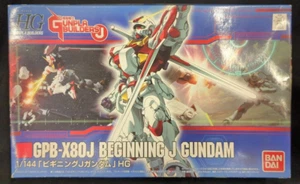 Kit Modelo Bandai FS Raro HG 1/144 GPB-X80J PRINCIPIANTE J GUNDAM - Imagen 1 de 4