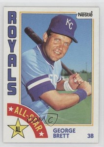 1984 Topps All-Star Nestle George Brett #399 HOF