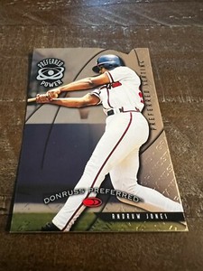 1998 Donruss Preferred Power Die-cut #180 Andruw Jones Preferred Seating (F7)