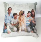 Personalised Sequin Cushion Magic Mermaid Photo Reveal Pillow Case & Filling