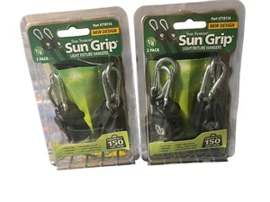 2 Count, Sun Grip 1/8" Light Fixture Hangers 2 Pack ,150 LBS/Pair (Part #710114) - Picture 1 of 3