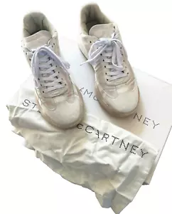 Stella McCartney Women White Loop Low Top Lace-up Sneakers 39EU RRP$910 - Picture 1 of 9