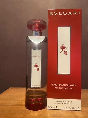 BVLGARI Eau Parfumee Au The Rouge 3,4 oz / 100 ml Eau de Cologne Spray Nuevo en caja RARO Foto 1 de 4