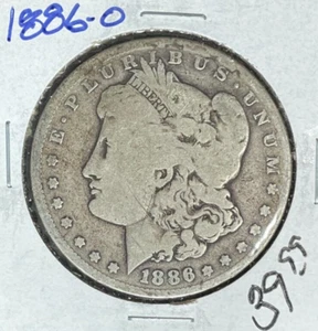 1886-O MORGAN SILBERDOLLAR ~ SCHÖNE MÜNZE ~ - Bild 1 von 2