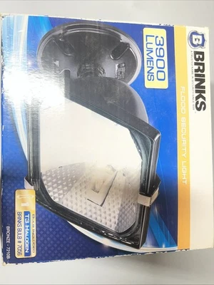 BRINKS 7210B Outdoor Halogen Flood Light 300W Bronze Security Lighting Fixture - Image 1 of 3