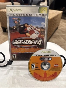 Tony Hawk's Pro Skater 4 Platinum Hits (Microsoft Xbox, 2003) ¡Sin manual funciona! - Imagen 1 de 8