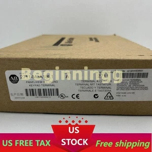 NUOVO AB 2711-M3A18L1 Serie A PanelView 300 RS-232 (DF1) 24V DC US Free Tax - Foto 1 di 5