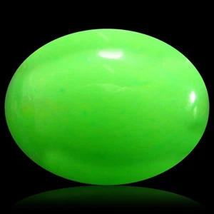 1.31 ct Grand looking Oval Cabochon Shape (9 x 7 mm) Green Opal Gemstone - Picture 1 of 1