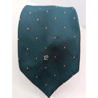 Corbata de seda vintage Pierre Cardin - 85 % seda, 10 % lana, 5 % cachemir - marrón cachemir Foto 1 de 3