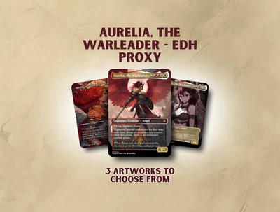 Aurelia, the Warleader - Custom Magic: The Gathering Card - Image 1 of 4