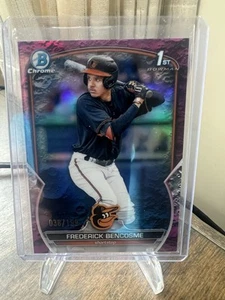 2023 Bowman - Chrome Prospects Frederick Bencosme #BCP-35 Fuchsia Refractor /199 - Picture 1 of 2