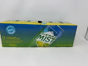 Confezione 12 Barattoli Sierra Mist 12 FL OZ Soda Aromatizzata Limone Lime SOLO ESPOSIZIONE SCADUTA!! - Foto 1 di 12
