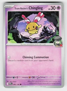 SV10: Destined Rivals #085/182 Team Rocket's Chingling - Picture 1 of 2