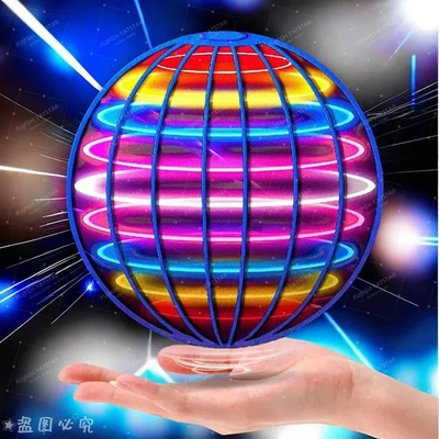 Pro Flying Ball Space Orb Magic Mini Drone UFO Boomerang Spinner Toy Gift - Image 1 of 4