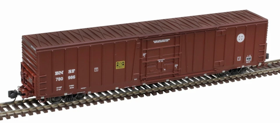 ATLAS N GAUGE MASTER BX177 60' BOXCAR BNSF CIRCLE CROSS  #781007  PN 50006543 - Image 1 of 1