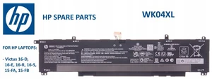 Bateria HP Victus 16-D, 16-E, 16-R, 16-S, 15-FA, 15-FB WK04XL - Zdjęcie 1 z 4