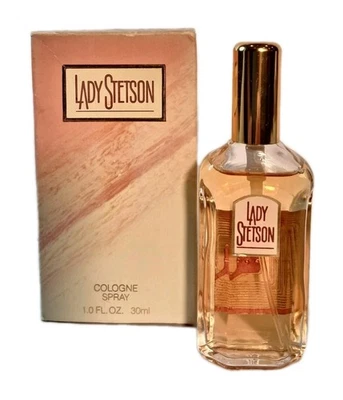 Perfume Vintage Lady Stetson Colonia Spray 1 fl oz / 30 ml Nuevo Antiguo Stock Foto 1 de 3