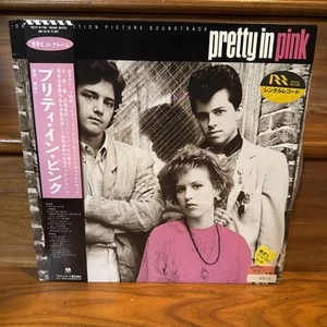OST PRETTY IN PINK A&M AMP-28148 Japan OBI INSERT VINYL 12 - Picture 1 of 6