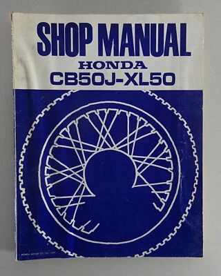 Taller Manual / Manual Del Taller Honda CB 50 J / XL 50 Stand 07/1977 - Imagen 1 de 2