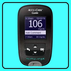 Glukometr/monitor Accu-Chek Guide Accu-Chek - Bezprzewodowy/Bluetooth - Sugerowana cena detaliczna 80 £ - Zdjęcie 1 z 2