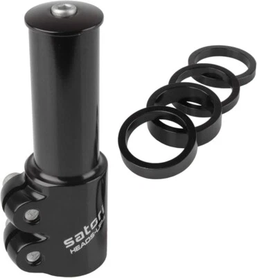 Adaptador de altura Satori 1 1/8" guidão de bicicleta haste riser - Imagem 1 de 4
