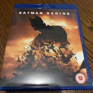 Batman Begins BLU-RAY (2008) Christian Bale, Nolan (DIR) cert 12 free post 1.99
